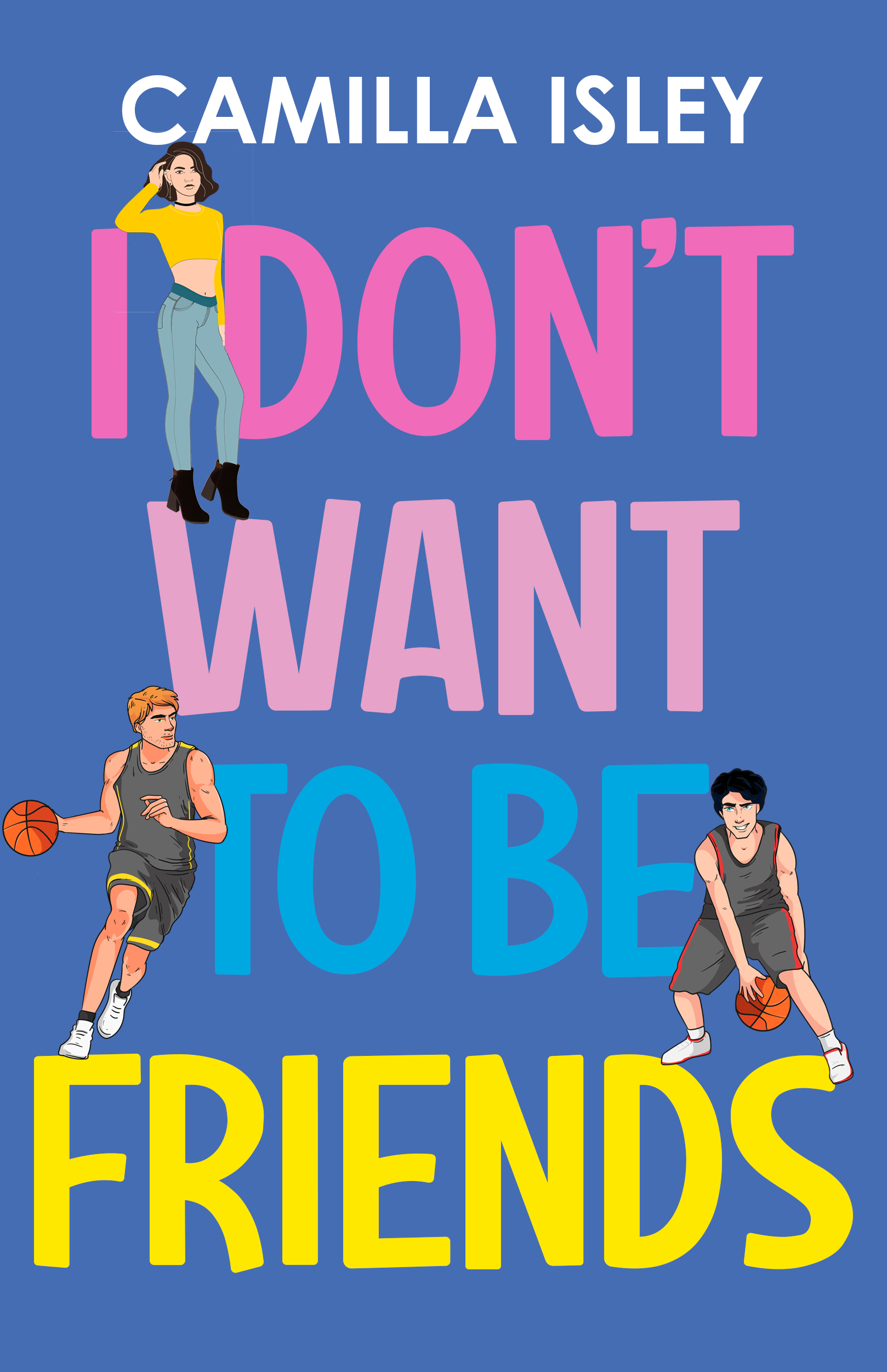 Book Cover Let's Be Just Friends by Camilla Isley